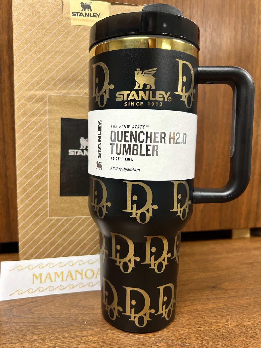 Stanley Black & Gold 40oz, New in Box